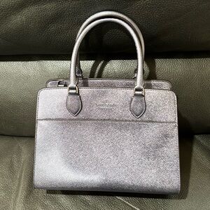 Kate spade outlet metallic candied flower handbag